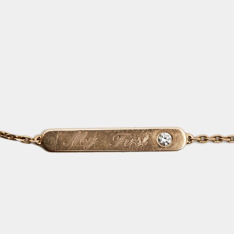Pre Owned Messika  My First Diamond 18k Rose Gold Bracelet