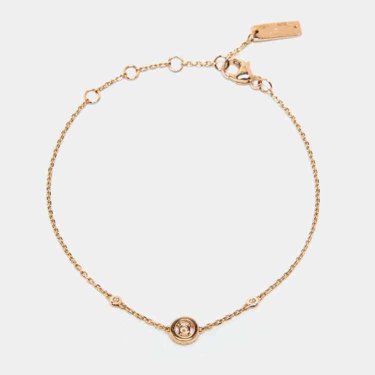 Pre Owned Messika Joy XS Diamond 18k Rose Gold Bracelet