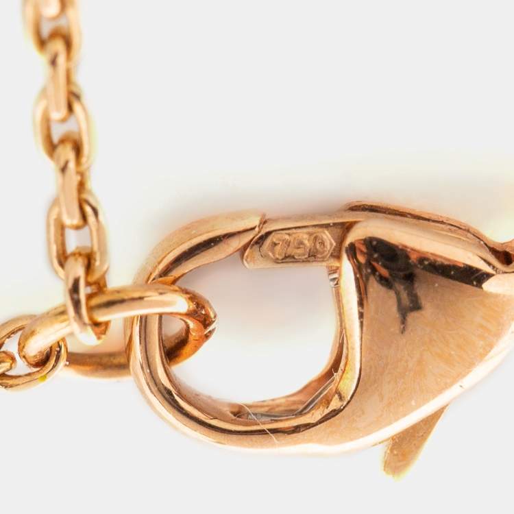 Pre Owned Messika Joy XS Diamond 18k Rose Gold Bracelet