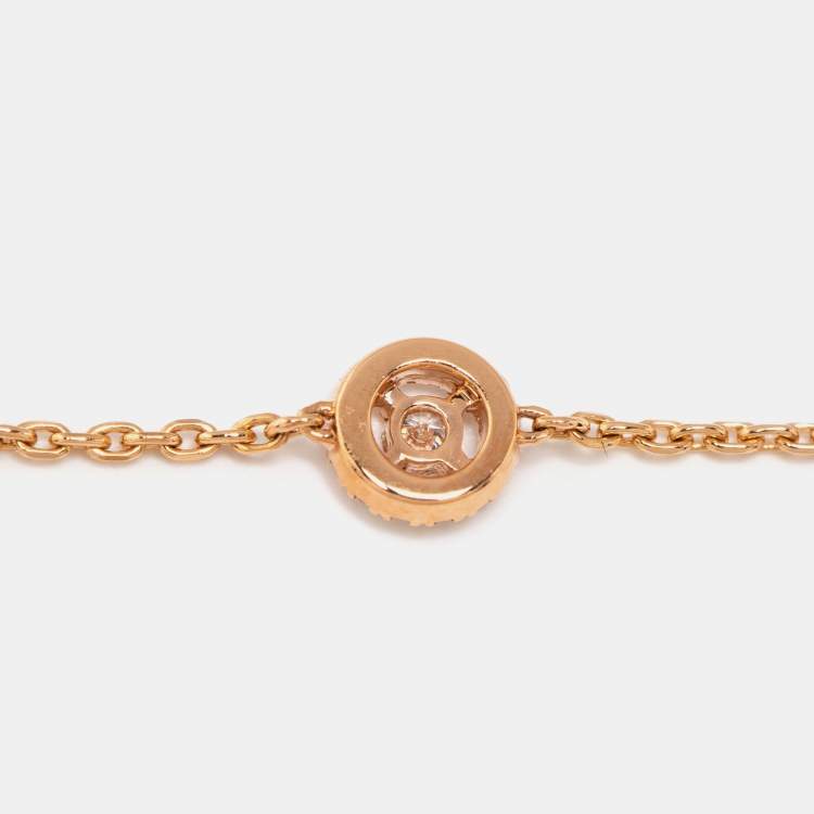 Pre Owned Messika Joy XS Diamond 18k Rose Gold Bracelet