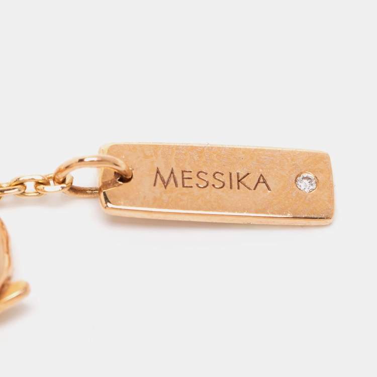 Pre Owned Messika Joy XS Diamond 18k Rose Gold Bracelet