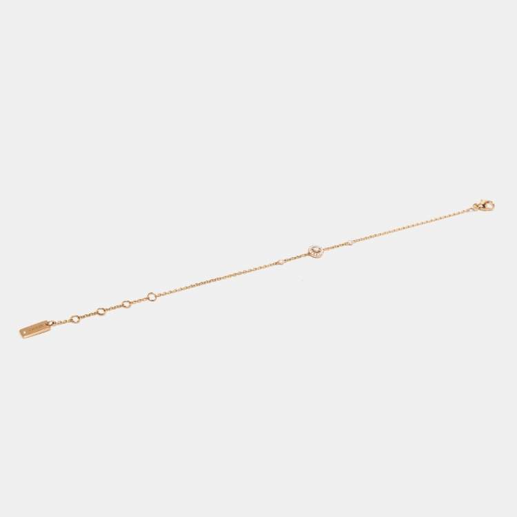 Pre Owned Messika Joy XS Diamond 18k Rose Gold Bracelet