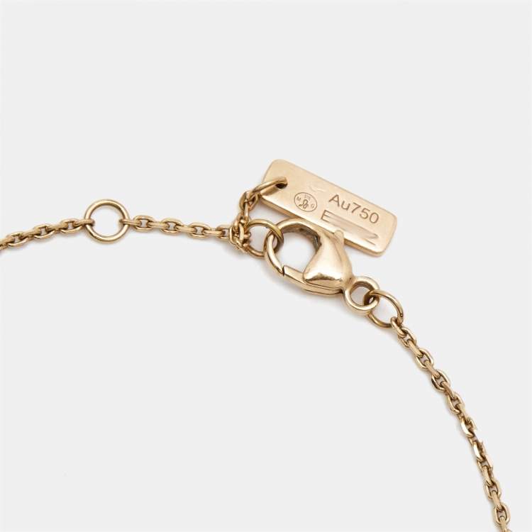 Pre Owned Messika Baby Move Pavé Diamond 18k Rose Gold Bracelet