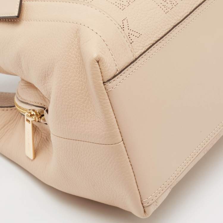 Pre Owned Michael Kors Pink Leather Large Arlo Tote