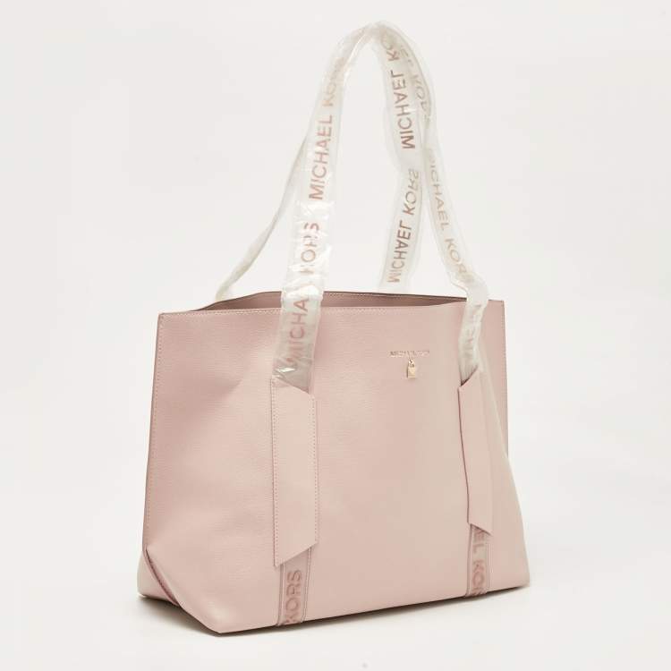 Pre Owned Michael Kors Blush Pink PVC Tote