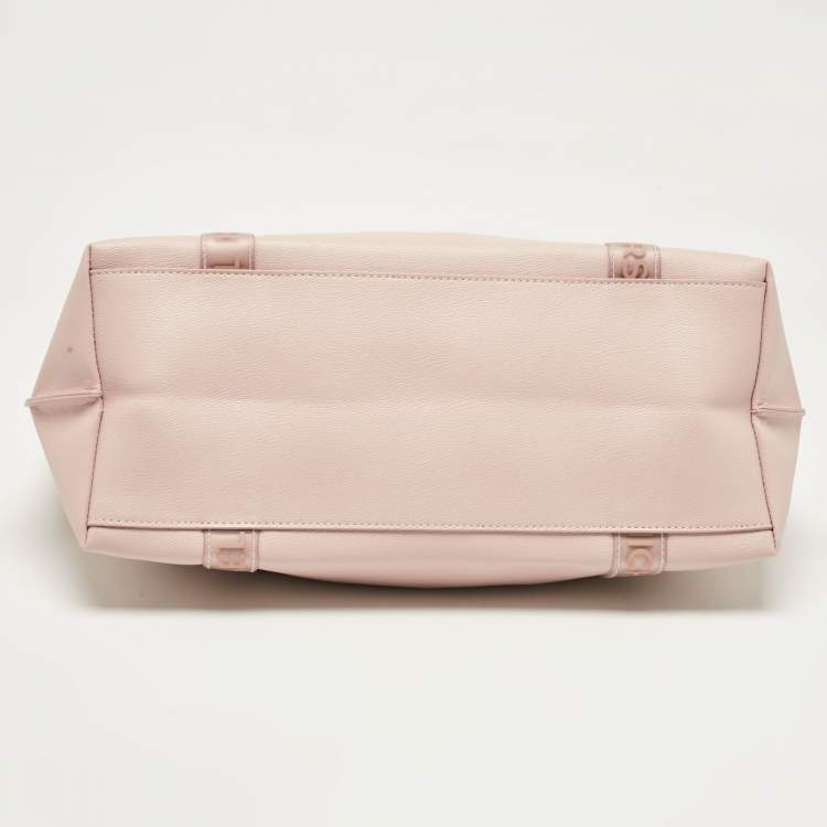 Pre Owned Michael Kors Blush Pink PVC Tote