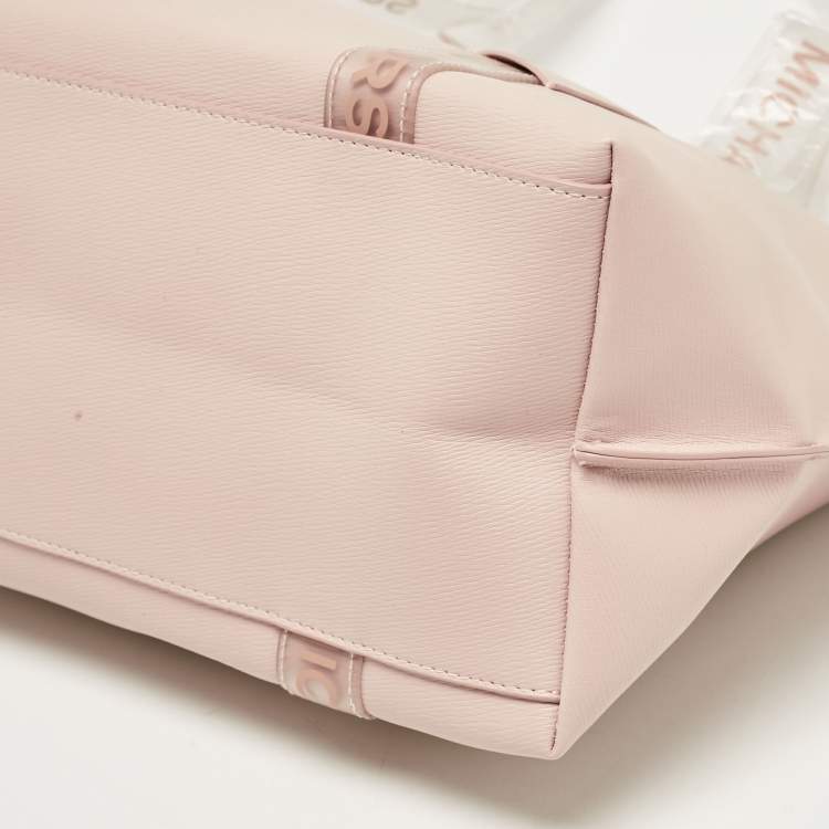 Pre Owned Michael Kors Blush Pink PVC Tote