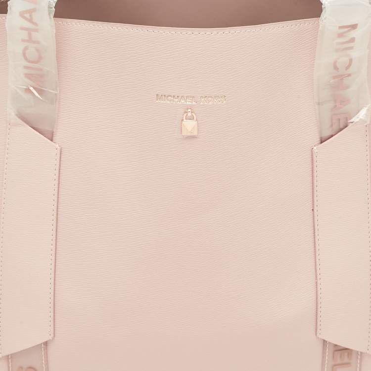 Pre Owned Michael Kors Blush Pink PVC Tote