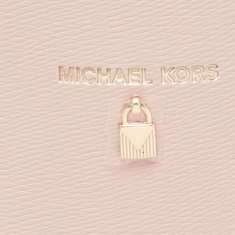 Pre Owned Michael Kors Blush Pink PVC Tote