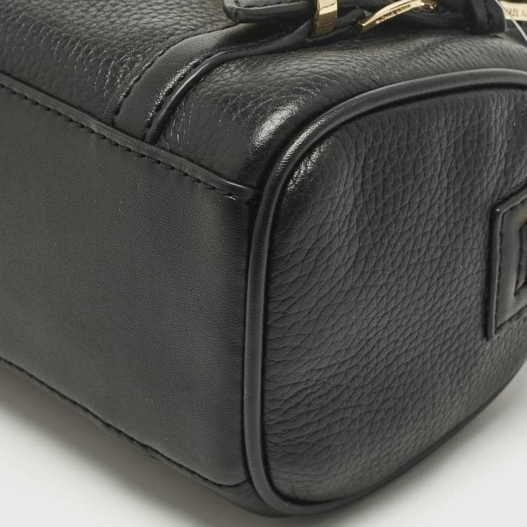 Pre Owned Michael Kors Black Leather Extra Small Bedford Legacy Crossbody Bag