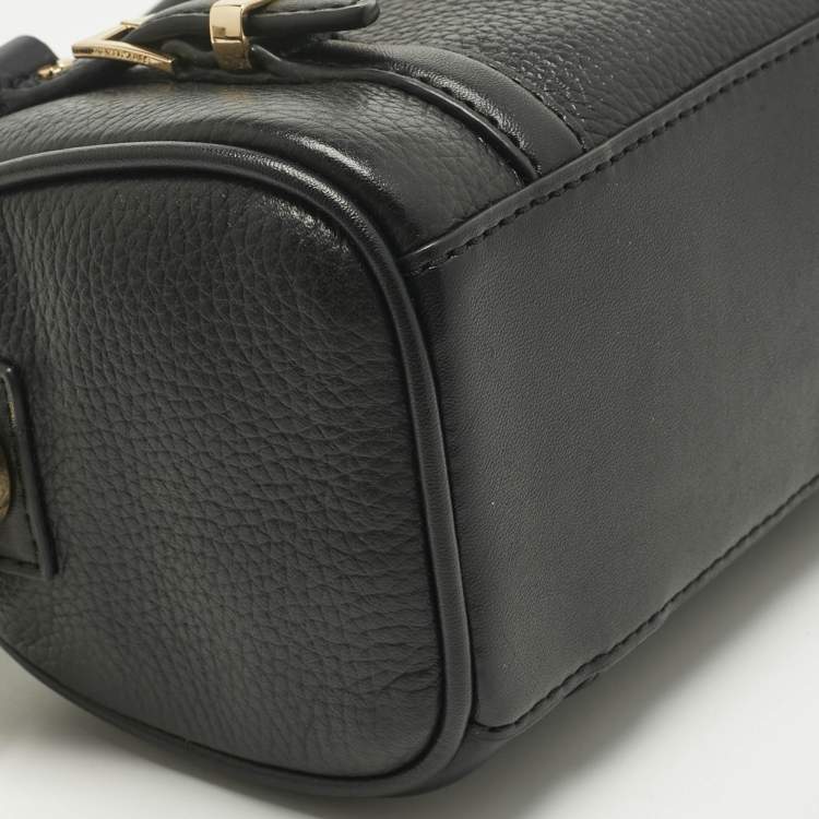 Pre Owned Michael Kors Black Leather Extra Small Bedford Legacy Crossbody Bag