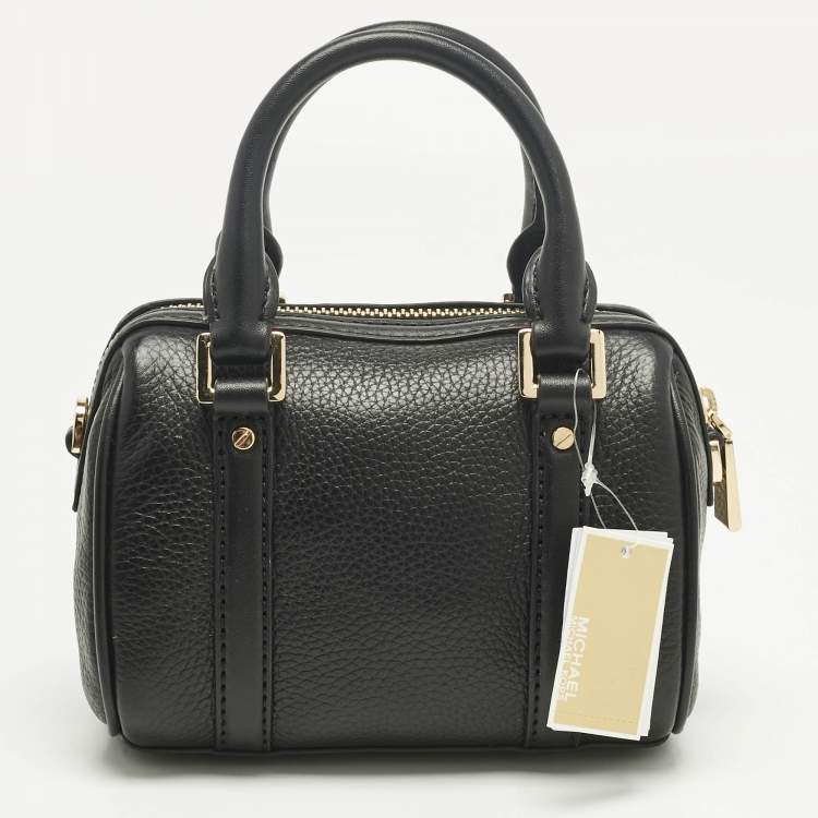 Pre Owned Michael Kors Black Leather Extra Small Bedford Legacy Crossbody Bag