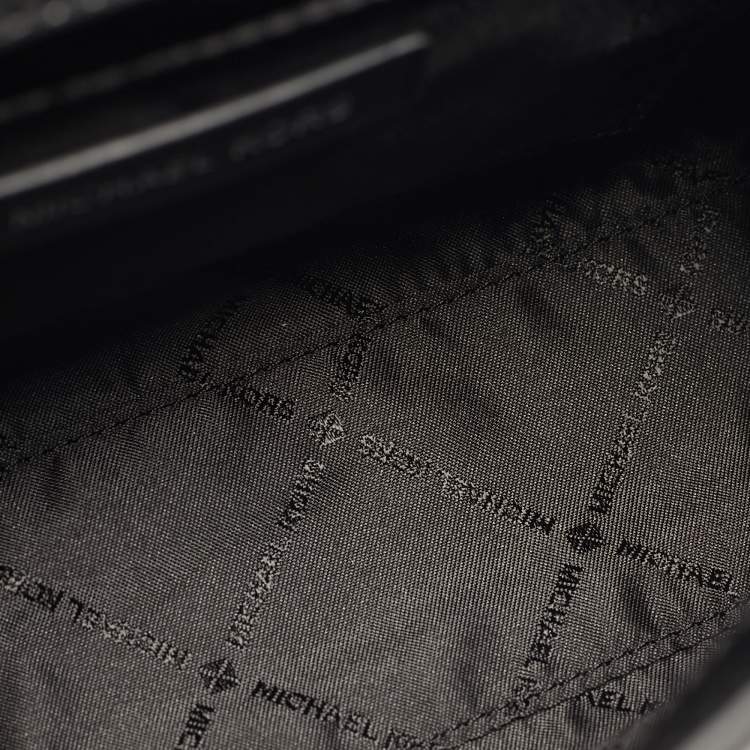 Pre Owned Michael Kors Whitney Medium Multicolor Coated Canvas and Faux Leather Shoulder Bag