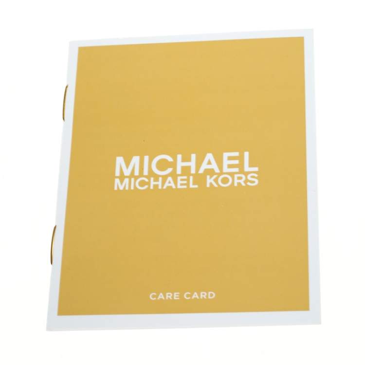 Pre Owned Michael Kors Black Leather Sady Tote 