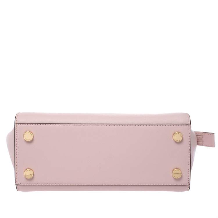 مملوكة مسبقًا Michael Michael Kors Blossom Pink Leather Medium Selma Satchel
