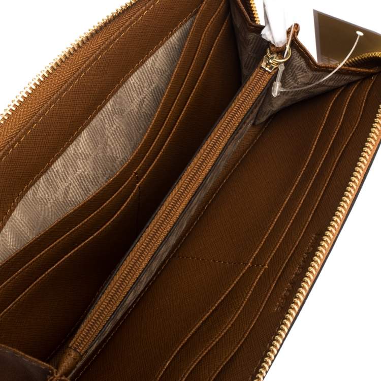 Michael Kors Jet Set Travel Leather Continental Wallet