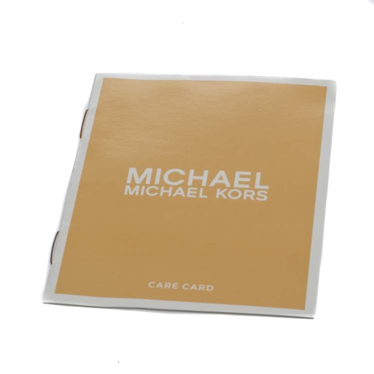 Pre Owned MICHAEL Michael Kors Multicolor Croc, Snakeskin Embossed Leather Mini Crossbody Bag