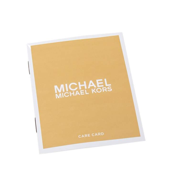 مملوكة مسبقًا Michael Kors Burgundy Canvas And Leather Abbey Backpack