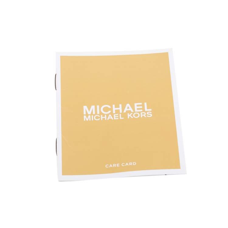 مملوكة مسبقًا Michael Kors Brown Signature Canvas and Leather Large Abbey Backpack