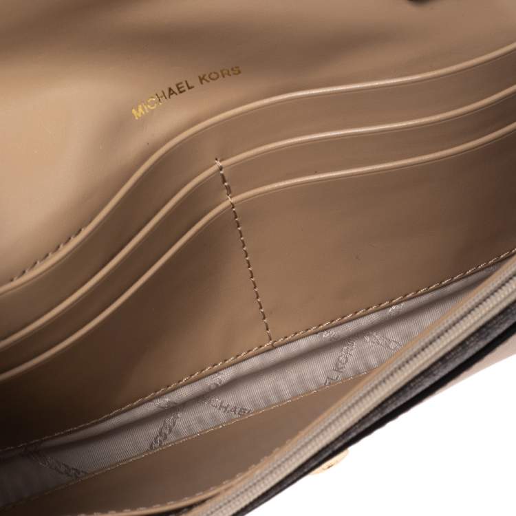 Michael Michael Kors Jet Set Charm Metallic Leather Wallet