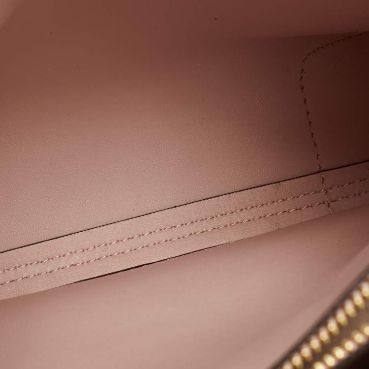 Pre Owned Michael Kors Powder Blush Leather Mini Mercer Tote