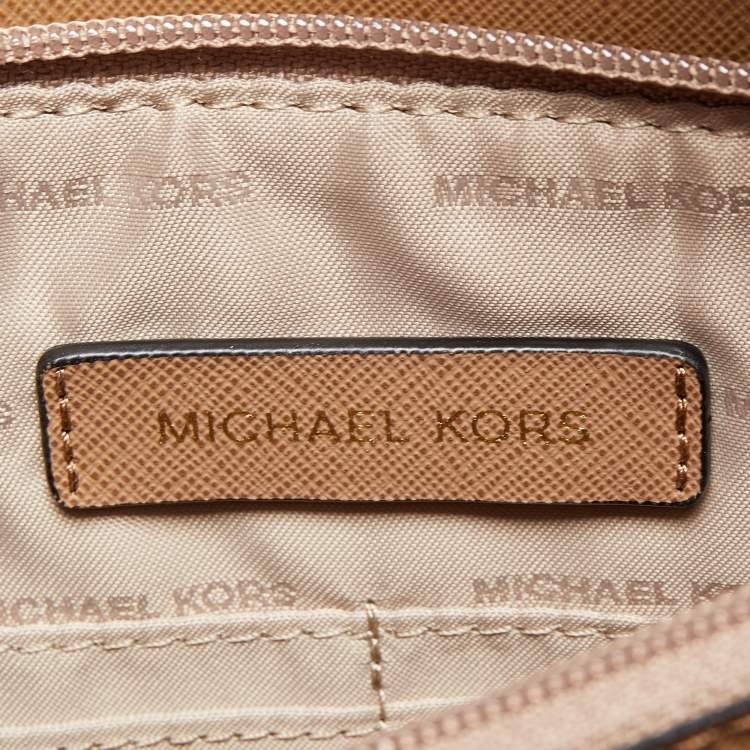 Pre Owned Michael Kors Black Leather Large Mercer Kors Studio Tote