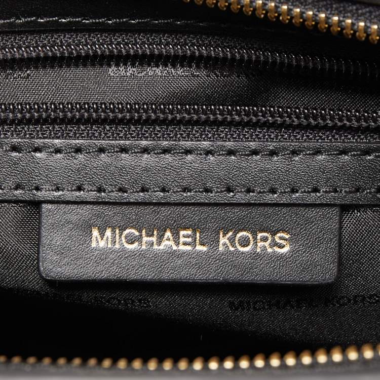 Pre Owned Michael Kors Multicolor Leopard Calf Hair and Python Effect Medium Selma Satchel