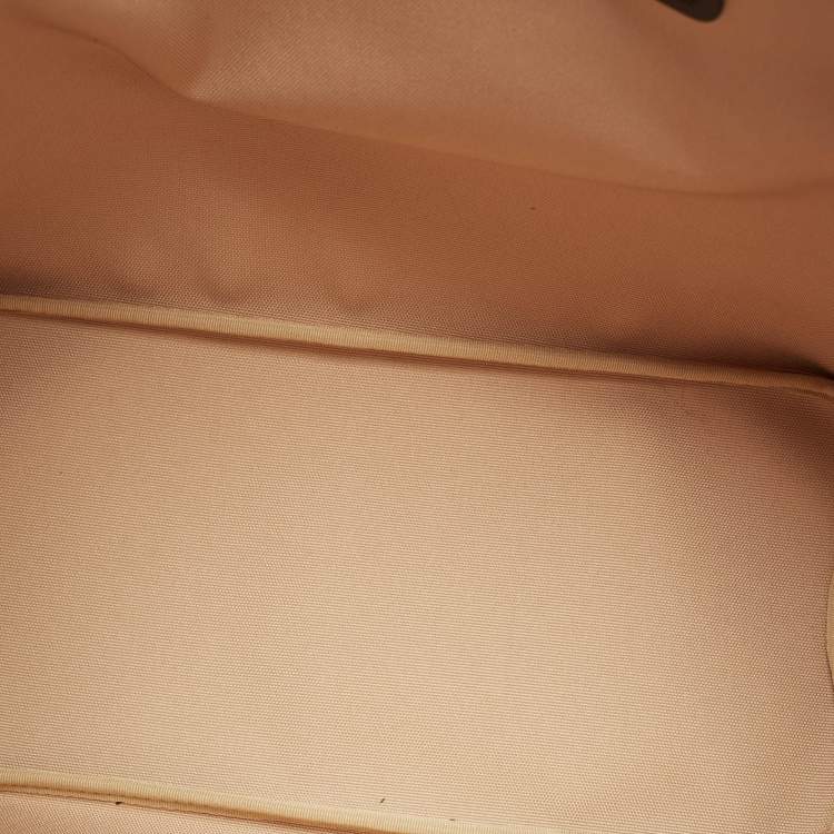 Pre Owned Michael Kors Black/Grey Signature Coated Canvas Large Jodie Tote