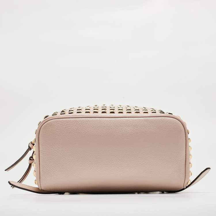 مملوكة مسبقًا Michael Kors Light Pink Leather Rhea Backpack