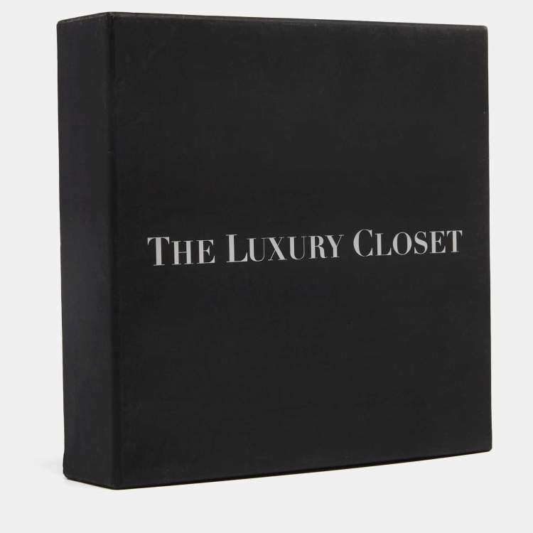 Pre Owned Michael Kors Black Quilted Leather Large Jet Set Travel Trifold Wallet