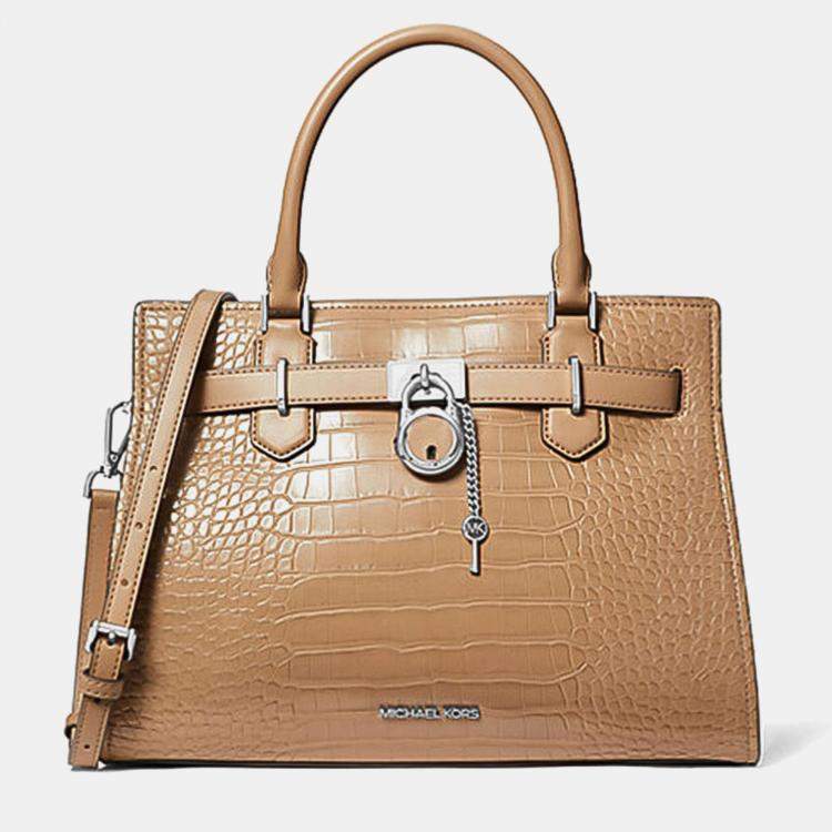 Michael kors 2025 textured leather tote