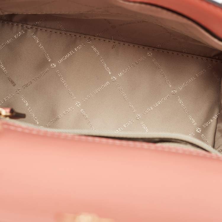 Pre Owned Michael Kors Tricolor Leather Carmen Belted Tote