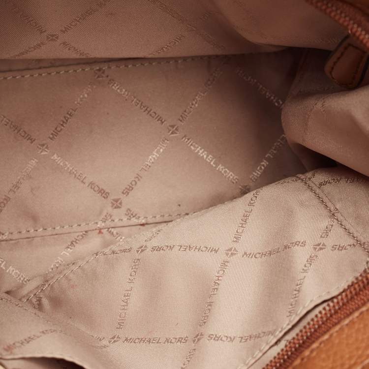 Pre Owned Michael Kors Brown Leather Mirella Tote