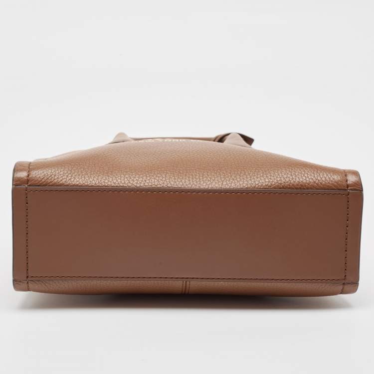 Pre Owned Michael Kors Brown Leather Mirella Tote