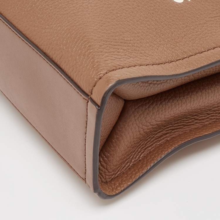 Pre Owned Michael Kors Brown Leather Mirella Tote