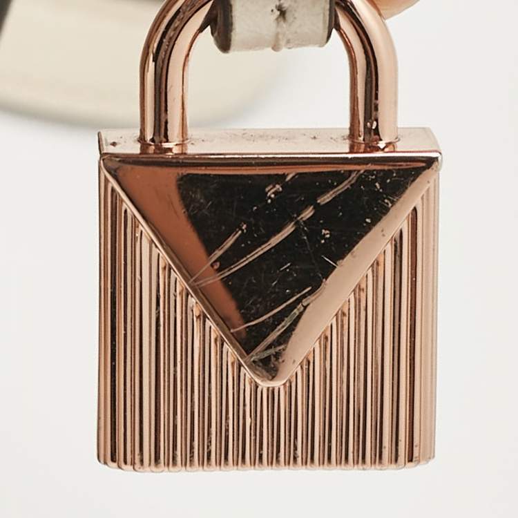 Pre Owned Michael Kors Tricolor Leather Small Embellished Bristol Top Handle Bag