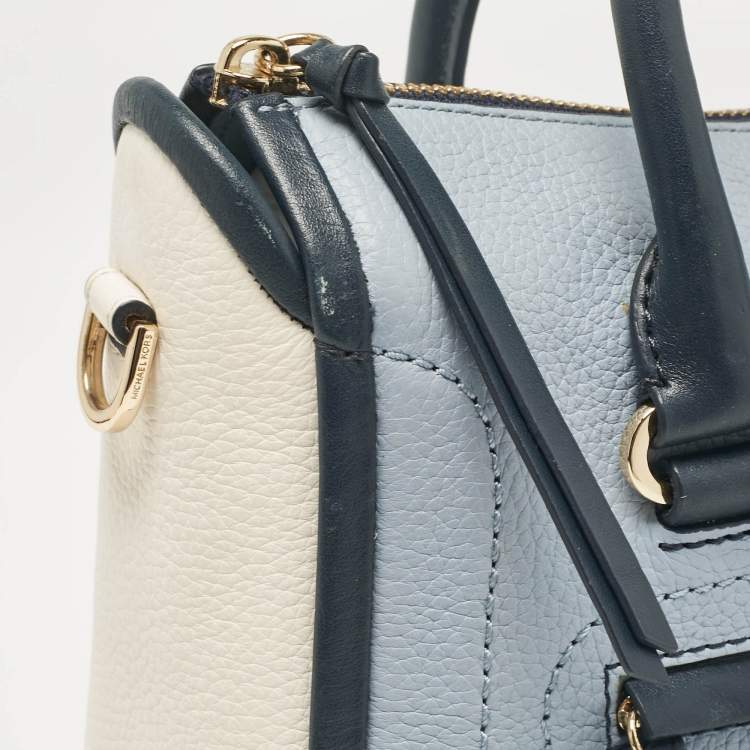 Pre Owned Michael Kors Tricolor Leather Medium Carine Satchel