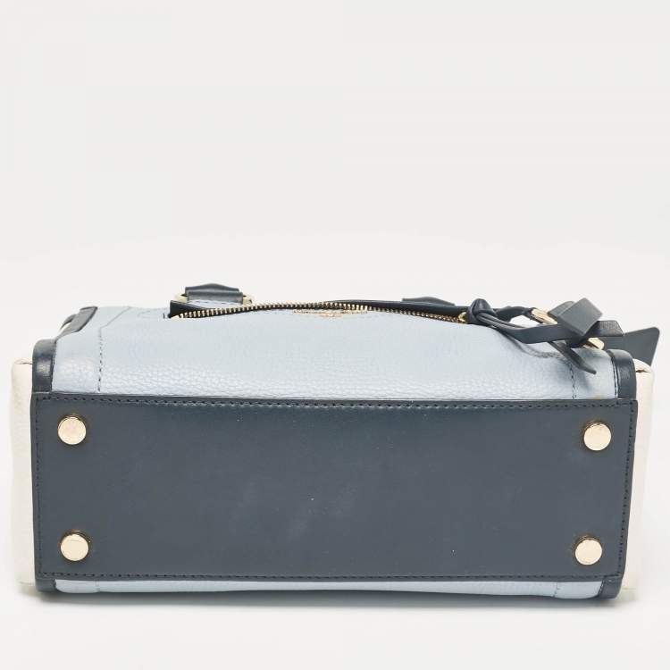 Pre Owned Michael Kors Tricolor Leather Medium Carine Satchel