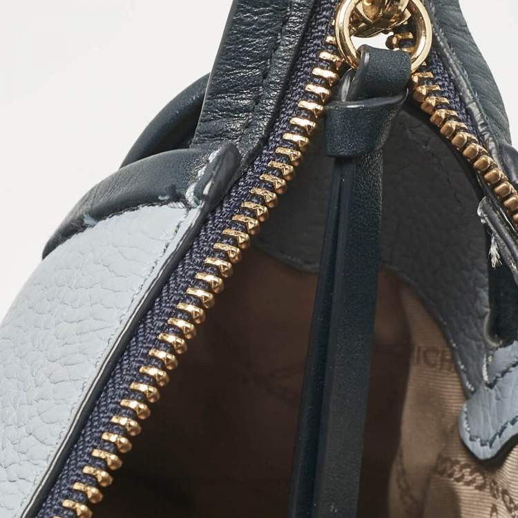 Pre Owned Michael Kors Tricolor Leather Medium Carine Satchel