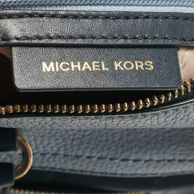 Pre Owned Michael Kors Tricolor Leather Medium Carine Satchel