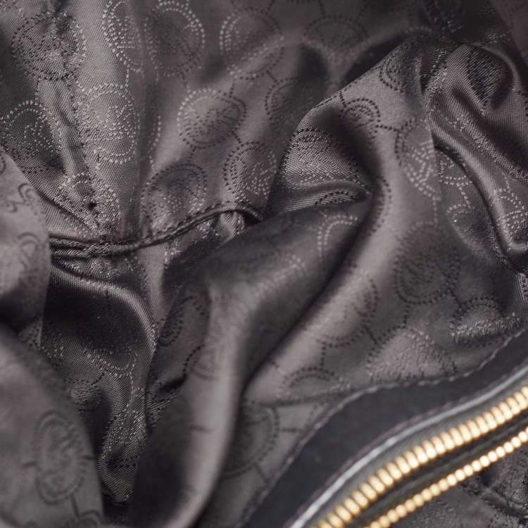 Pre Owned Michael Kors Black Quilted Leather Susannah Tote