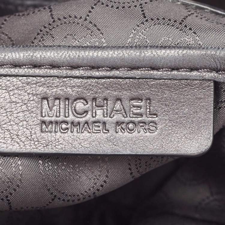 Pre Owned Michael Kors Black Quilted Leather Susannah Tote