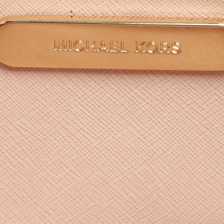 Pre Owned Michael Kors Burgundy Leather large Adele Tote