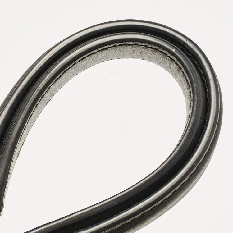 Pre Owned Michael Kors Brown/Black Signature Canvas Susan Shoulder Bag