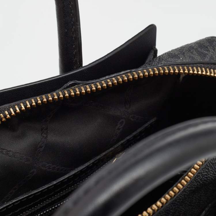 Pre Owned Michael Kors Tricolor Signature Coated Canvas and Leather Mercer Satchel
