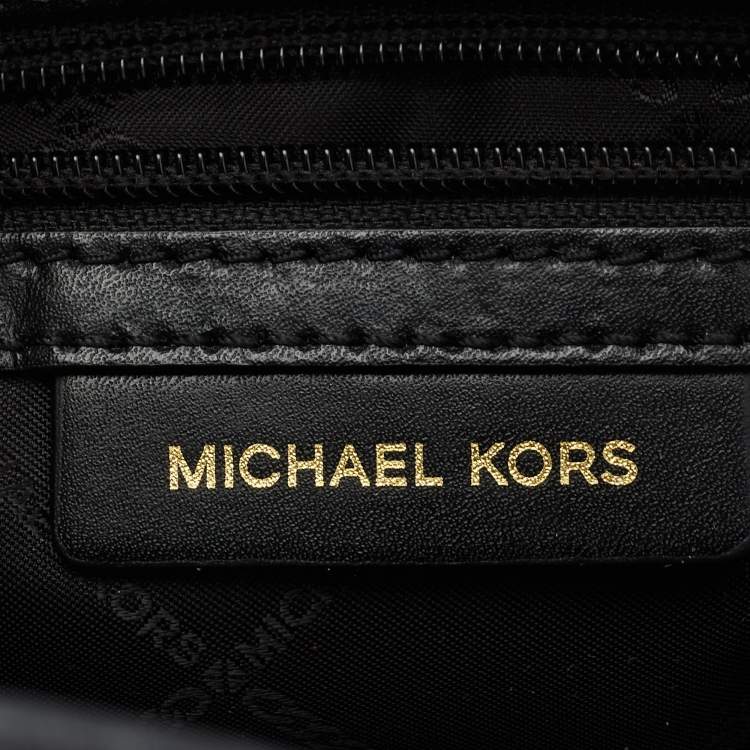 Pre Owned Michael Kors Tricolor Signature Coated Canvas and Leather Mercer Satchel