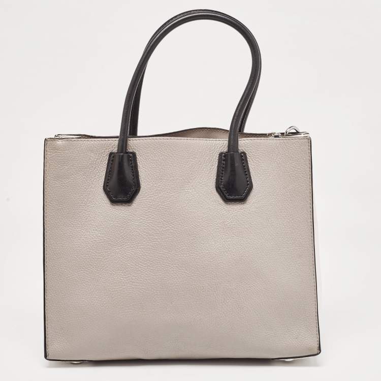 Pre Owned Michael Kors Tricolor Leather Large Mercer Tote