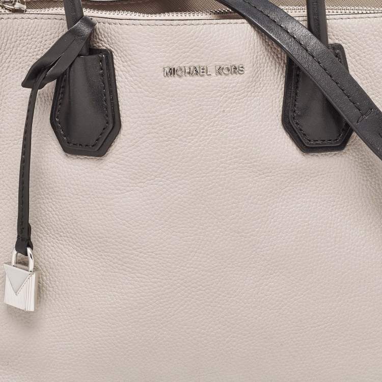 Pre Owned Michael Kors Tricolor Leather Large Mercer Tote