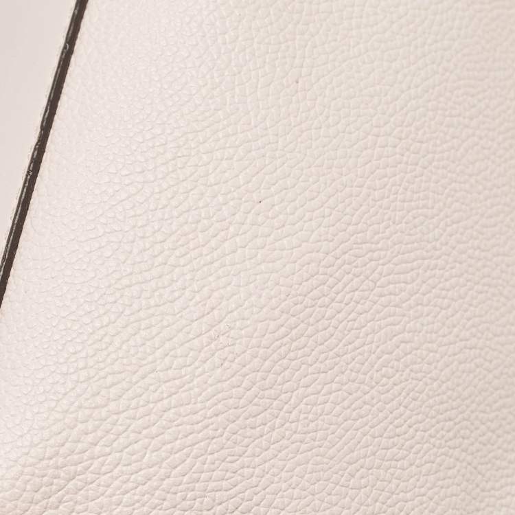 Pre Owned Michael Kors Pink Faux Leather Small Teagan Tote