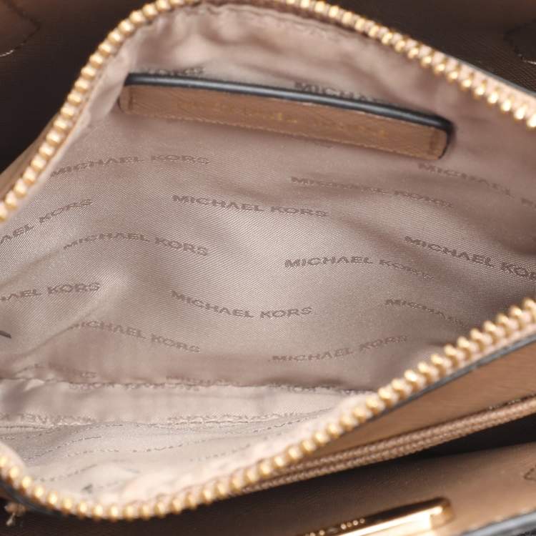 Pre Owned Michael Kors Black Leather Mercer Tote